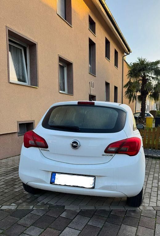 Gebraucht Opel Corsa Edition 90 PS (66 kW) 2015 Weiß Kleinwagen