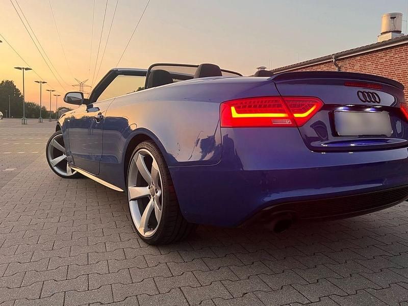 Gebraucht Audi A5 Cabriolet S-Line 177 PS (130 kW) 2016 Blau Cabrio