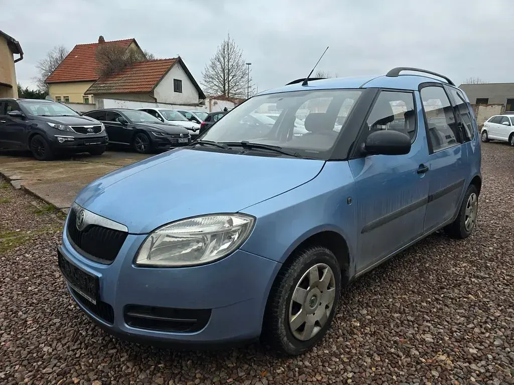 Gebraucht Skoda Roomster 69 PS (50 kW) 2008 Blau Van / Kleinbus