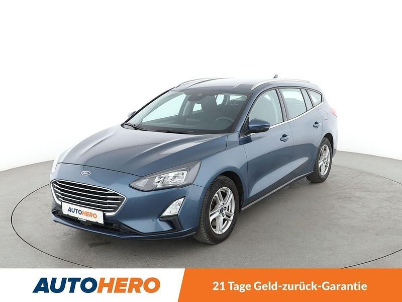 Blau Gebraucht 2020 Ford Focus Cool & Connect Kombi | 13.730 € (Fairer Preis) - Bild 1/3