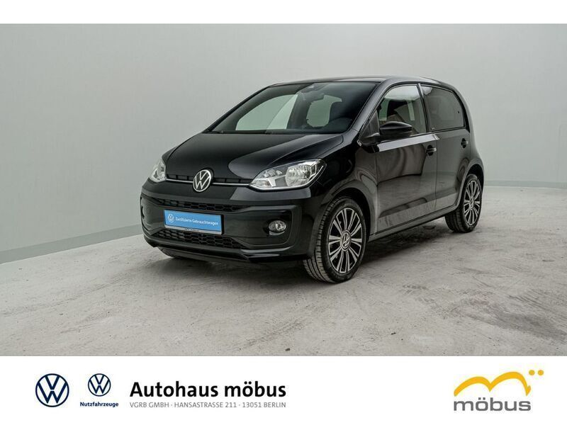 Gebraucht VW up! Active 65 PS (47 kW) 2022 Schwarz Kleinwagen