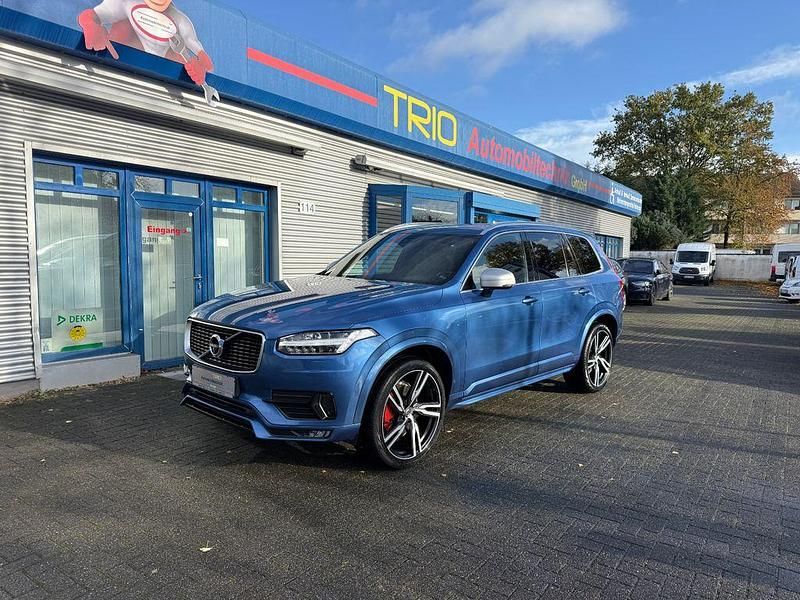 Blau Gebraucht 2019 Volvo XC90 R-Design SUV | 39.950 € (Teuer) - Bild 1/4