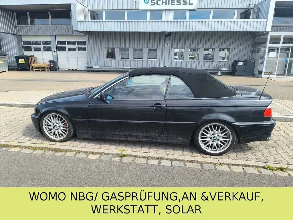 Gebraucht BMW 323 Cabriolet Sport Line 170 PS (125 kW) 2000 Schwarz Cabrio