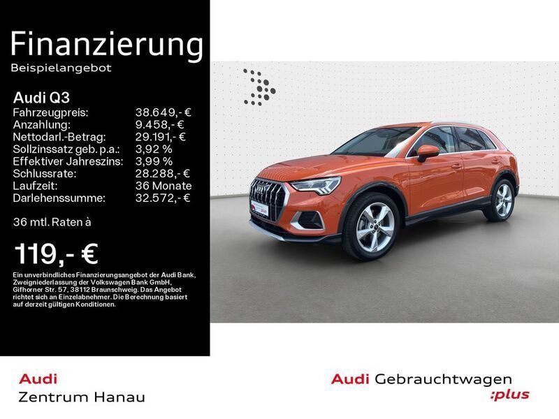 Pulsorange Gebraucht 2024 Audi Q3 Advanced SUV | 38.649 € (Superpreis) - Bild 1/4