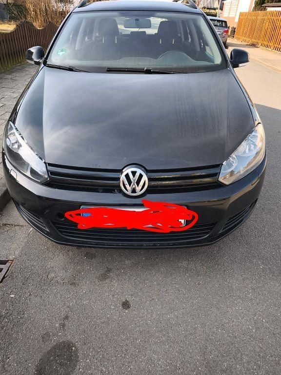 Gebraucht VW Golf VI Trendline 105 PS (77 kW) 2010 Schwarz Kleinwagen