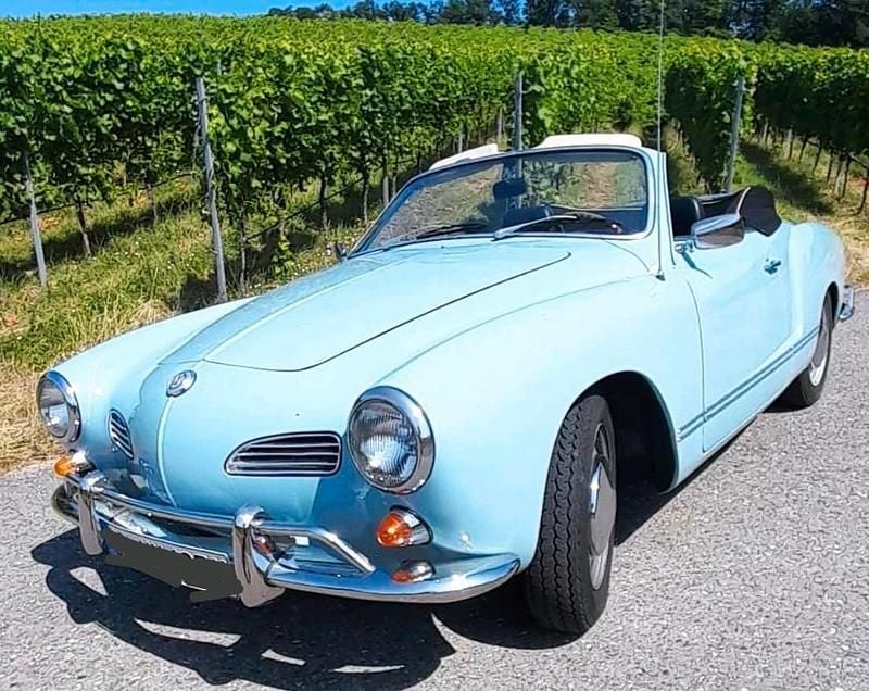 Gebraucht VW Type 3 Karmann 44 PS (32 kW) 1969 Blau Cabrio