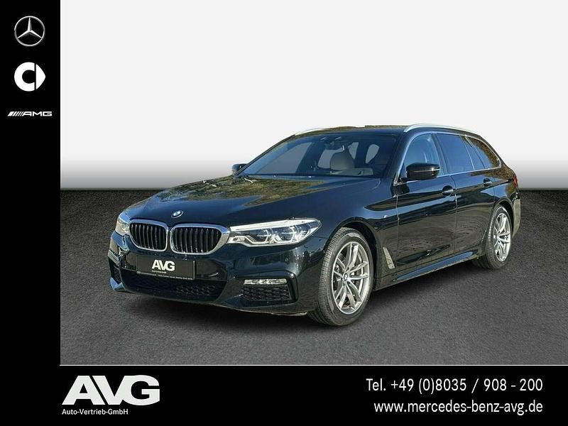 Black sapphire Gebraucht 2017 BMW 520 M Sport Kombi | 19.800 € (Etwas zu teuer) - Bild 1/4