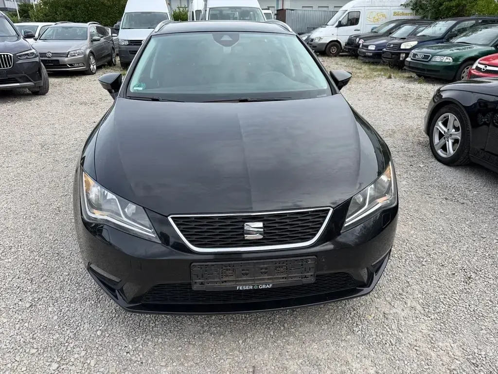 Gebraucht Seat Leon ST Style 110 PS (80 kW) 2016 Schwarz Kombi