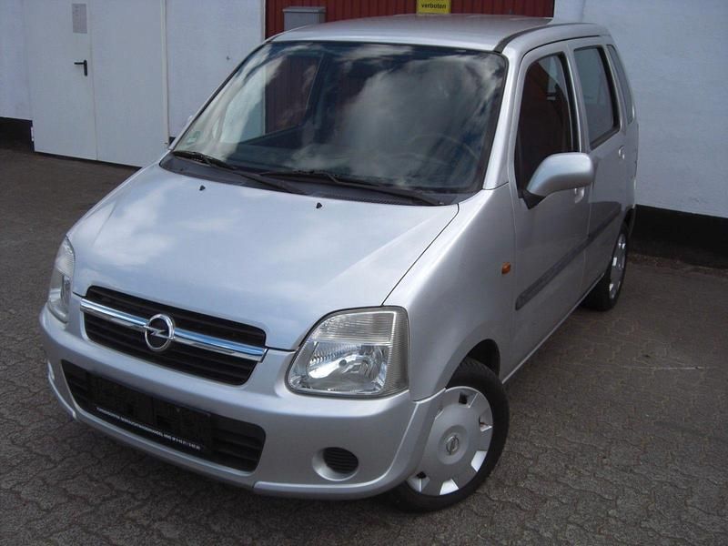 Silber Gebraucht 2004 Opel Agila Kleinwagen | 3.200 € - Bild 1/4