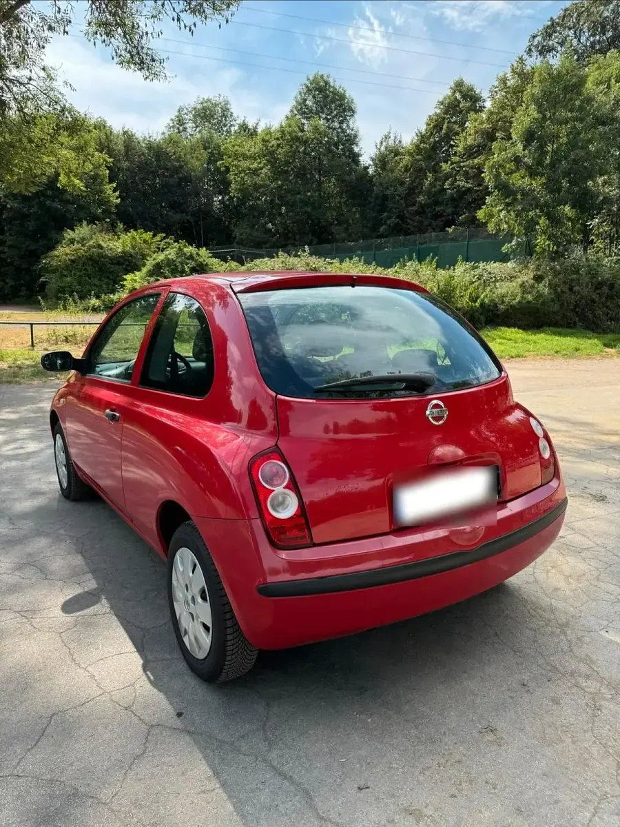 Gebraucht Nissan Micra 65 PS (47 kW) 2006 Rot Kleinwagen