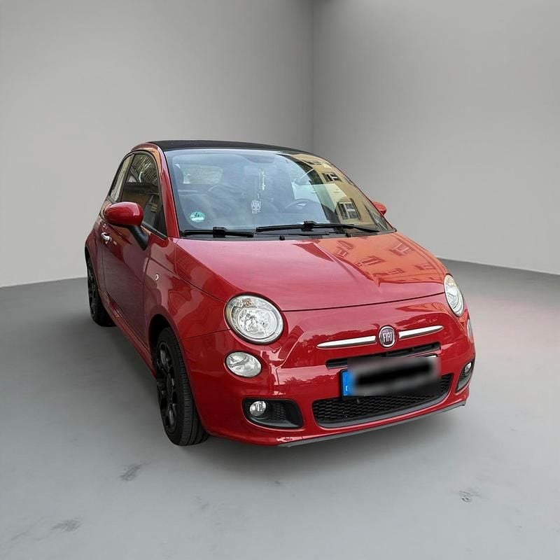 Rot Gebraucht 2014 Fiat 500S S Cabrio | 6.299 € (Guter Preis) - Bild 1/4