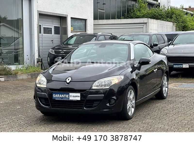 Schwarz Gebraucht 2010 Renault Mégane Cabriolet Dynamique Cabrio | 5.999 € (Teuer) - Bild 1/4