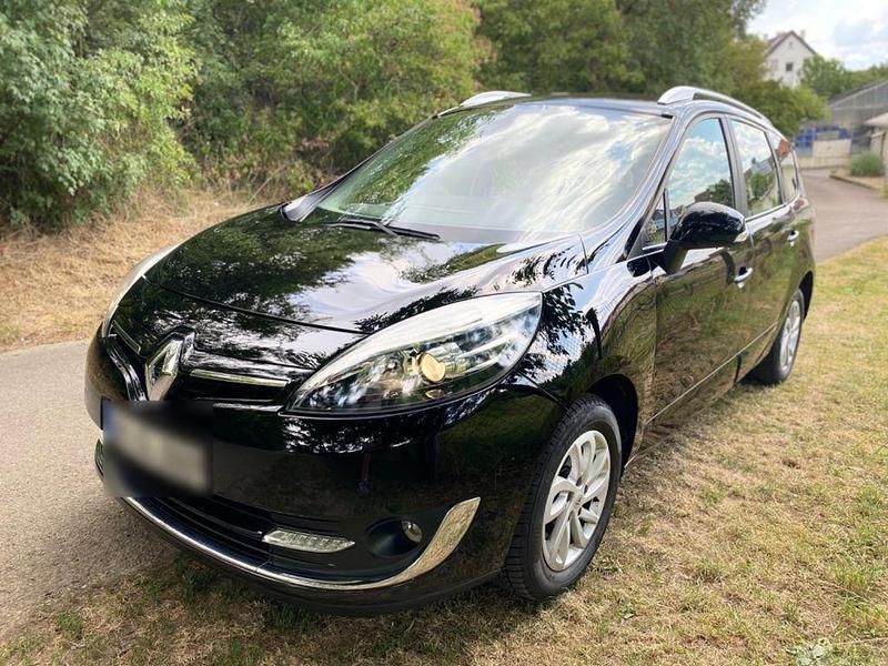 Schwarz Gebraucht 2013 Renault Grand Scénic III Initiale Paris Van / Kleinbus | 3.700 € (Superpreis) - Bild 1/4