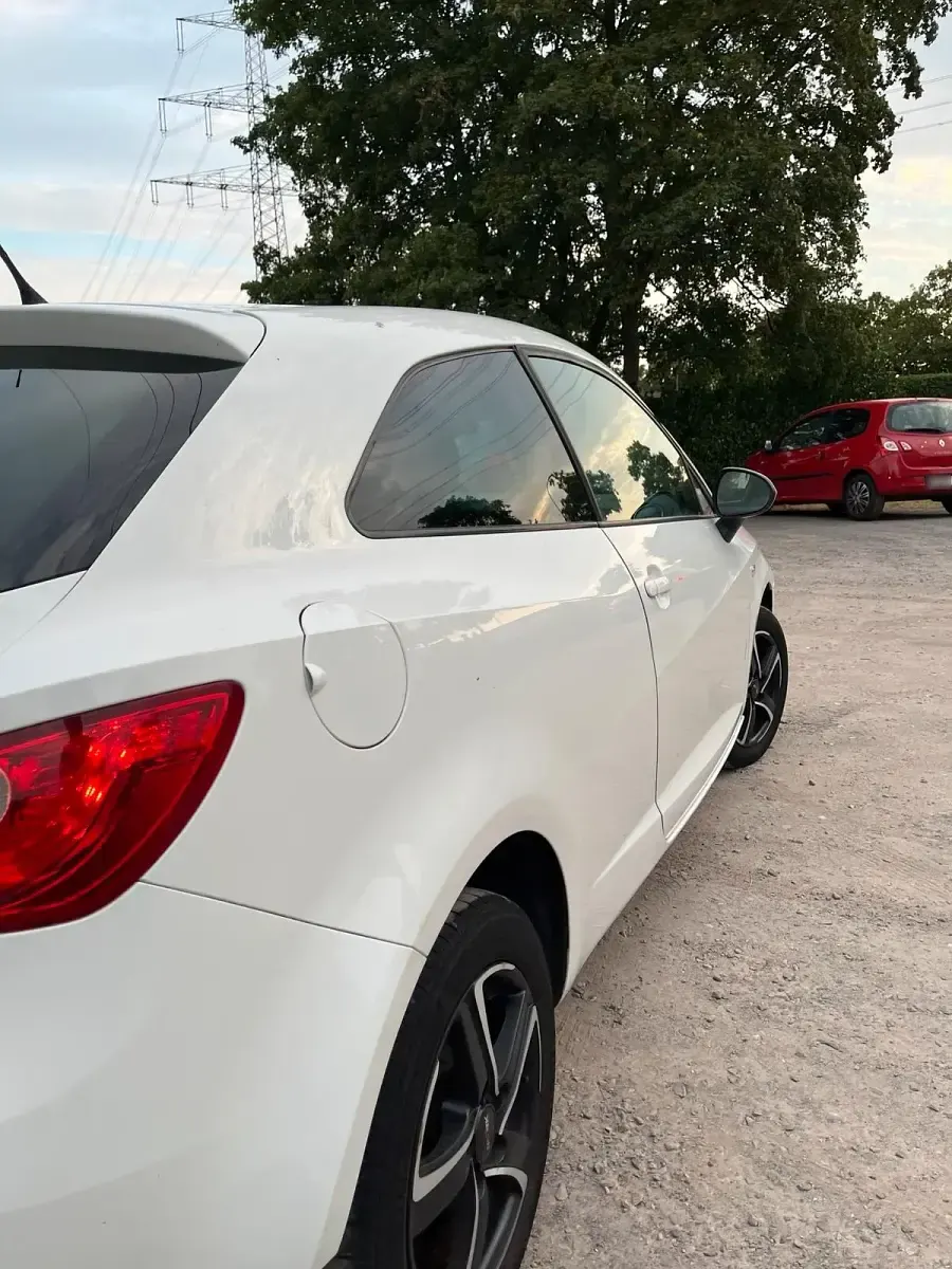 Gebraucht Seat Ibiza 69 PS (50 kW) 2009 Weiß Kleinwagen