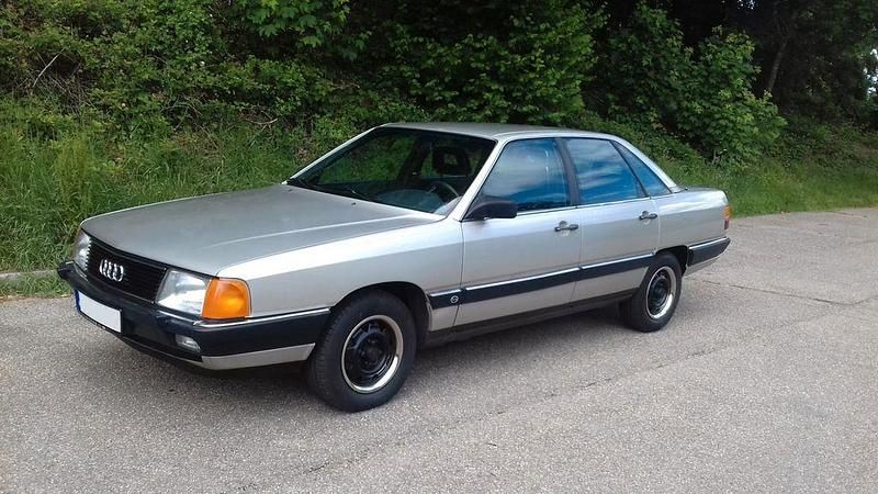 Gebraucht Audi 100 Design 116 PS (85 kW) 1986 Silber Limousine