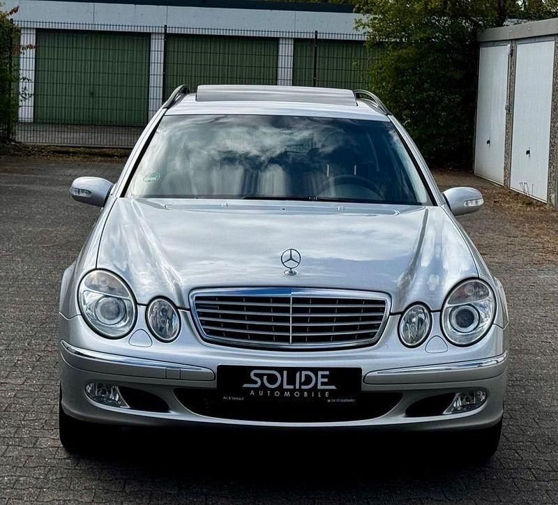 Brugt Mercedes E320 Elegance 204 HK (150 kW) 2003 Sølv Stationcar