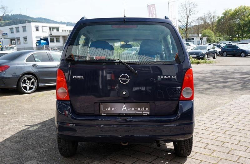 Occasion Opel Agila Comfort 75 ch (55 kW) 2001 Bleue Monospace