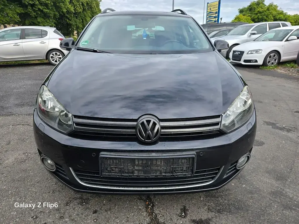 Gebraucht VW Golf VI Comfortline 122 PS (89 kW) 2009 Schwarz Kleinwagen