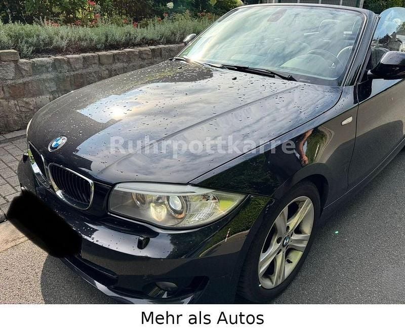 Schwarz Gebraucht 2011 BMW 118 Cabriolet Advantage Cabrio | 6.800 € (Guter Preis) - Bild 1/4