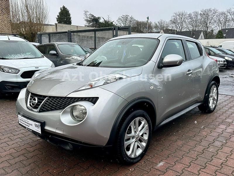 Gebraucht Nissan Juke Acenta 117 PS (86 kW) 2013 Silber SUV
