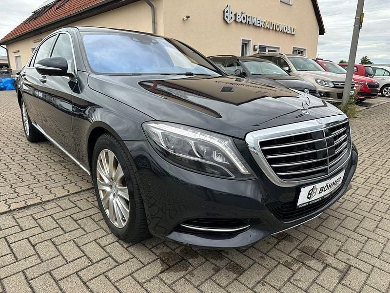 Blau Gebraucht 2014 Mercedes S500L Limousine | 22.990 € (Fairer Preis) - Bild 1/4