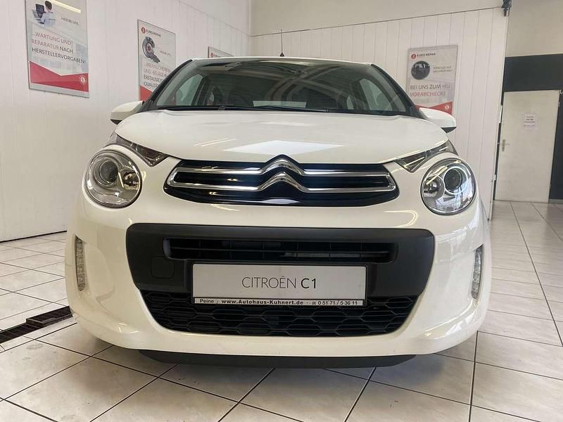 Gebraucht Citroën C1 Feel 69 PS (50 kW) 2014 Lipizanweiß Kleinwagen