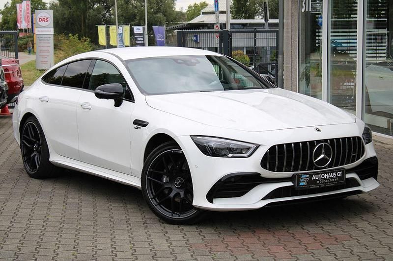 Gebraucht Mercedes AMG GT 43 AMG 389 PS (286 kW) 2022 Polarweiss Coupé