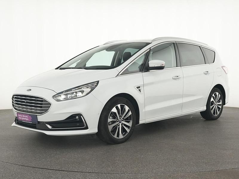 Weiss Gebraucht 2022 Ford S-MAX Titanium Van / Kleinbus | 25.695 € (Superpreis) - Bild 1/4