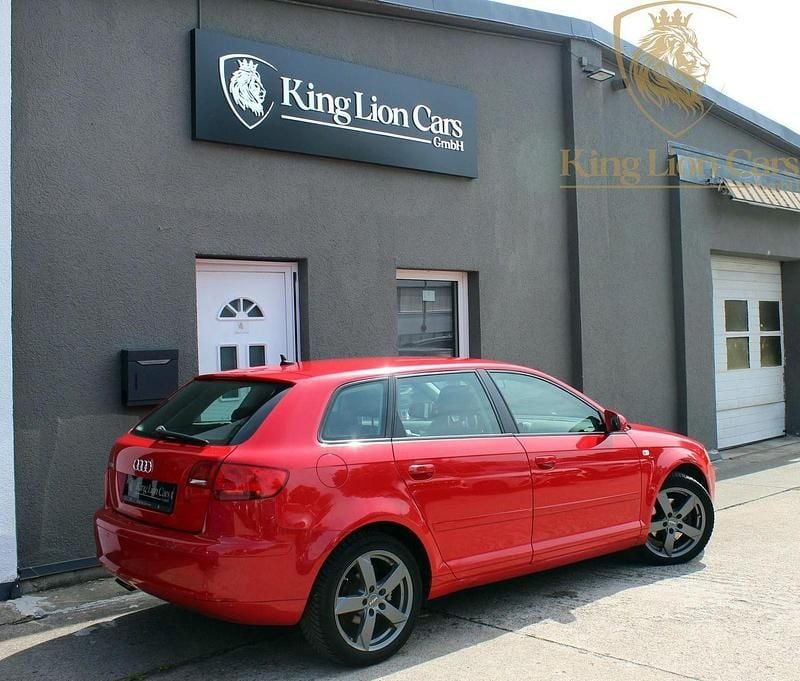 Gebraucht Audi A3 Attraction 140 PS (102 kW) 2007 Rot Kleinwagen