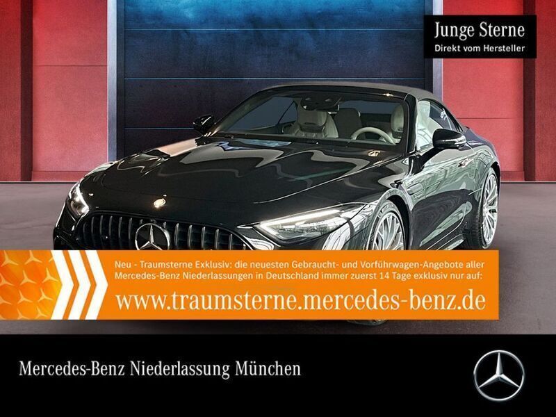Obsidianschwarz Gebraucht 2024 Mercedes SL63 AMG AMG Cabrio | 142.990 € (Guter Preis) - Bild 1/3