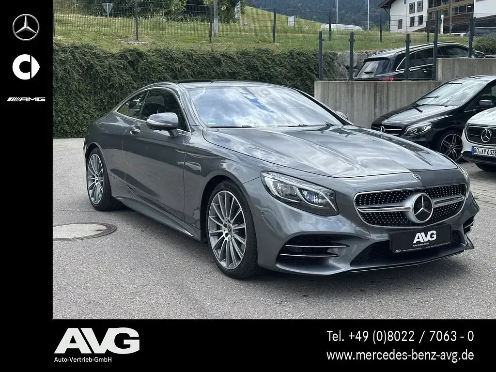 Gebraucht Mercedes S450 AMG 367 PS (269 kW) 2018 Lack selenitgrau Coupé