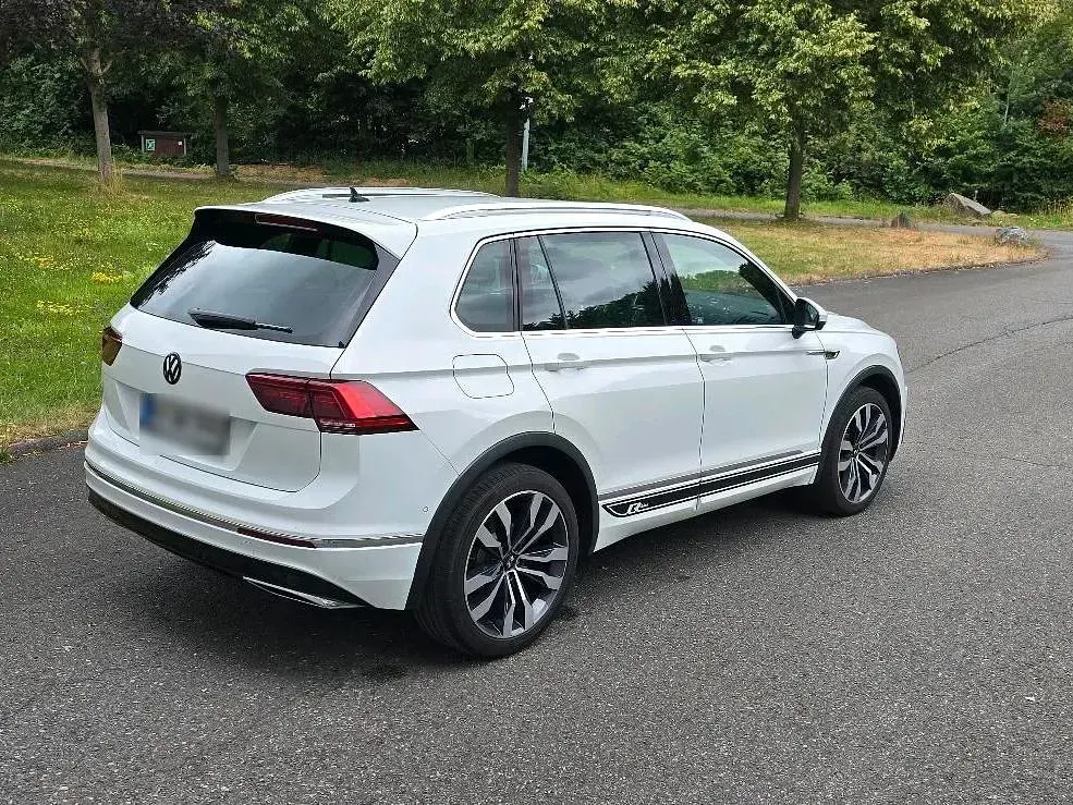 Gebraucht VW Tiguan R-line 220 PS (161 kW) 2016 Weiß SUV