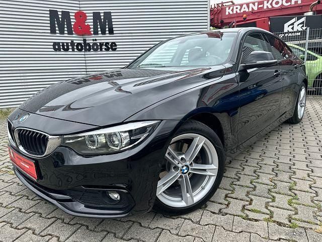 Schwarz Gebraucht 2019 BMW 420 Gran Coupé Sport Line Coupé | 27.900 € (Teuer) - Bild 1/4