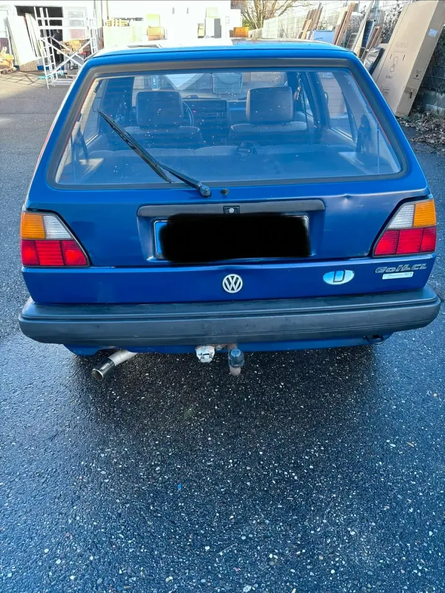 Brugt VW Golf II 75 HK (55 kW) 1991 Blå Hatchback