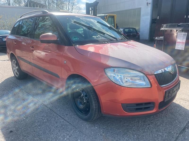 Gebraucht Skoda Fabia 85 PS (62 kW) 2008 Rot Kleinwagen