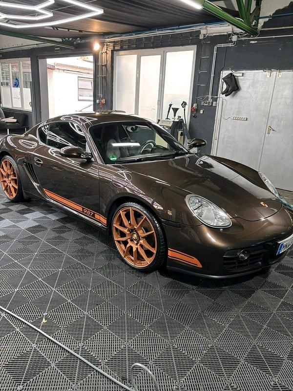 Gebraucht Porsche Cayman 245 PS (180 kW) 2008 Braun Coupé