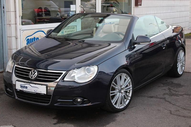 Gebraucht VW Eos S 200 PS (147 kW) 2007 Blau Cabrio