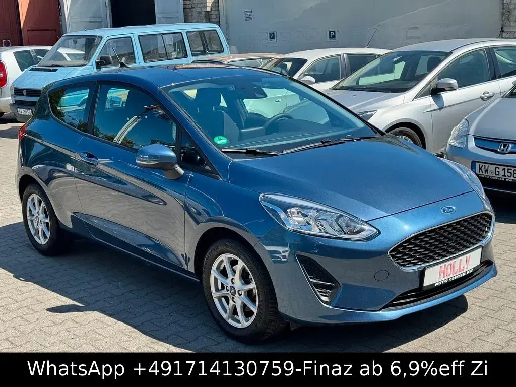 Gebraucht Ford Fiesta Trend 75 PS (55 kW) 2020 Blau Kleinwagen
