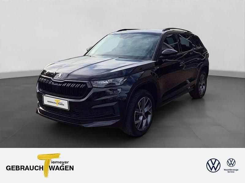 Schwarz Gebraucht 2022 Skoda Kodiaq SportLine SUV | 34.620 € (Fairer Preis) - Bild 1/4