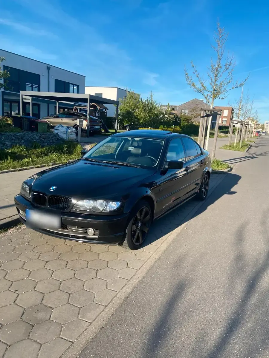 Usata BMW 320 150 CV (110 kW) 2003 Nero Berlina