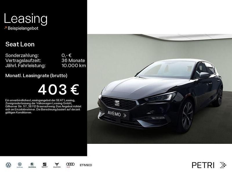 Midnight schwarz metallic Gebraucht 2025 Seat Leon FR Limousine | 30.500 € (Fairer Preis) - Bild 1/4