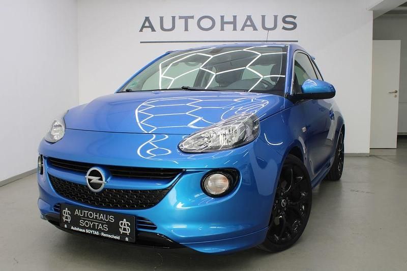 Ardenblau/blue Gebraucht 2015 Opel Adam Sport Kleinwagen | 9.399 € (Fairer Preis) - Bild 1/4