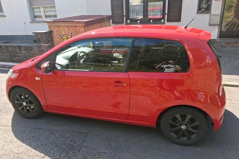 Gebraucht Skoda Citigo 54 PS (39 kW) 2012 Rot Kleinwagen