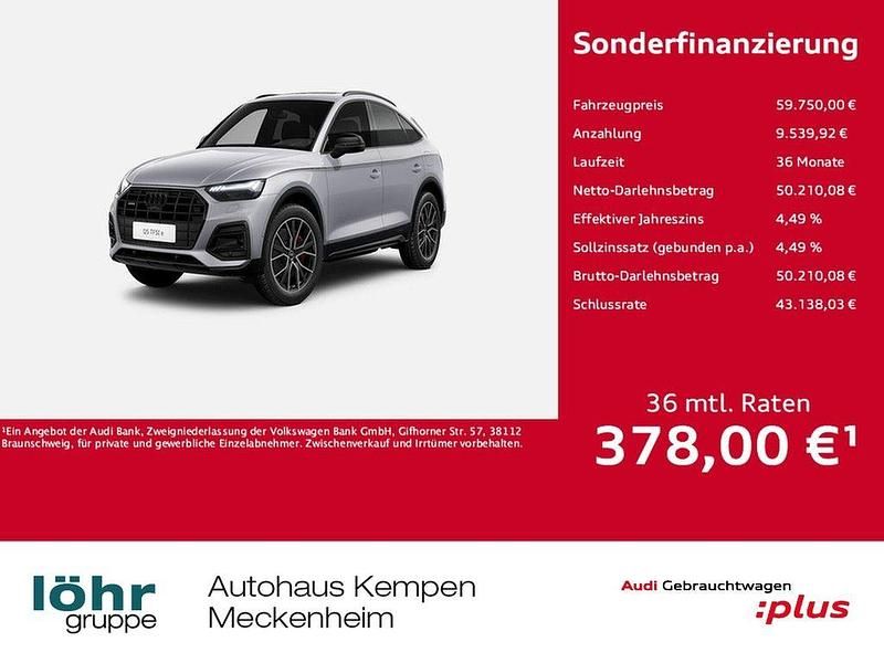 Florettsilber metallic Gebraucht 2025 Audi Q5 Sportback Advanced Plus SUV | 59.750 € (Teuer) - Bild 1/3