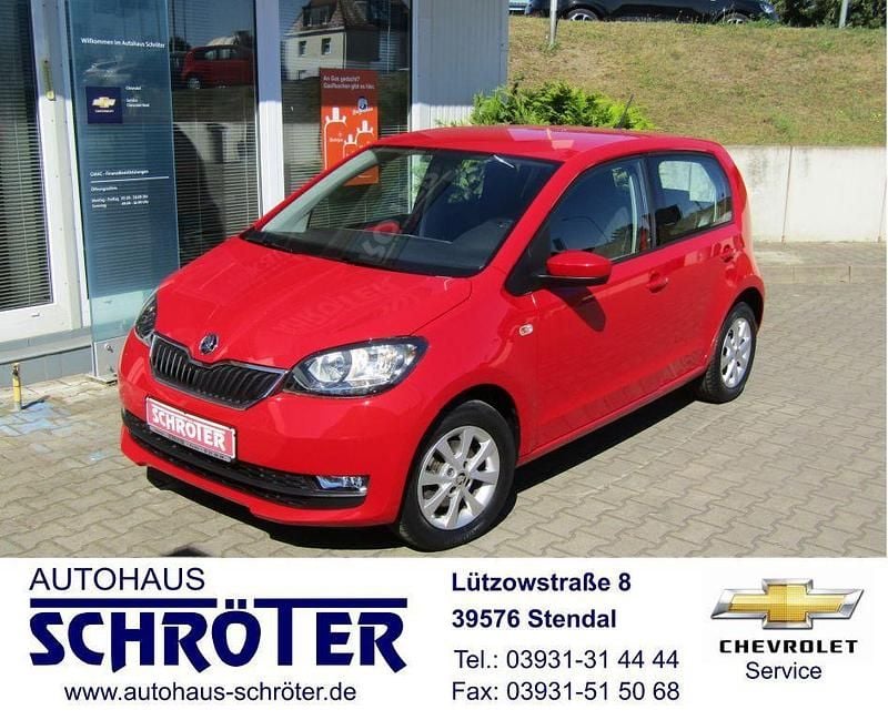 Tornado red Gebraucht 2017 Skoda Citigo Style Kleinwagen | 7.480 € (Etwas zu teuer) - Bild 1/4