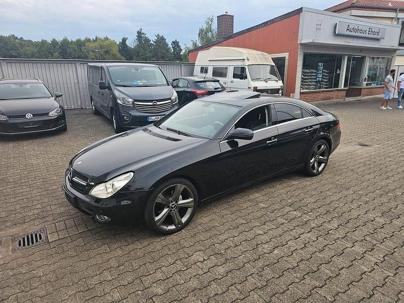 Schwarz Gebraucht 2008 Mercedes CLS320 Limousine | 3.399 € (Superpreis) - Bild 1/4