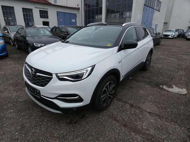 Jade weiss/arktis weiss Gebraucht 2021 Opel Grandland X Ultimate SUV | 16.980 € (Superpreis) - Bild 1/4