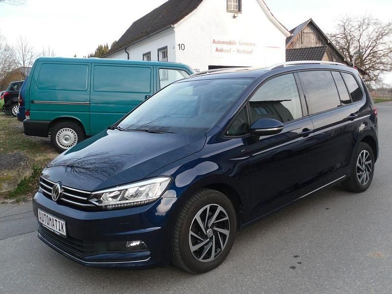 Gebraucht VW Touran Join 150 PS (110 kW) 2018 Blau Van / Kleinbus