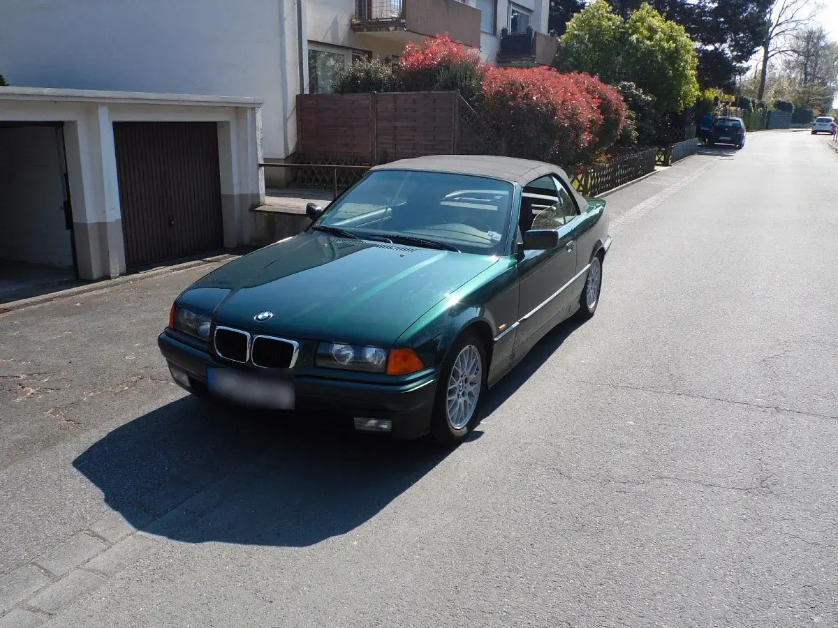 Gebraucht BMW 328 Cabriolet Sport Line 193 PS (141 kW) 1998 Grün Cabrio
