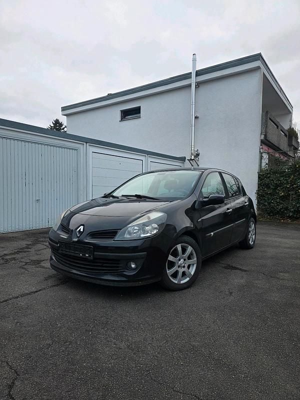 Gebraucht Renault Clio III 101 PS (74 kW) 2008 Schwarz Kleinwagen